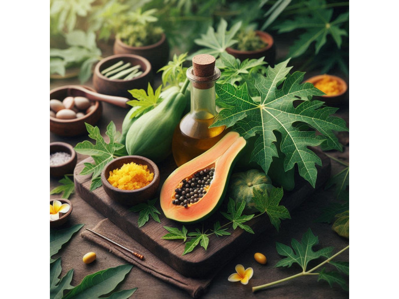 Профилактическое действие плодов и листьев папайи на рак